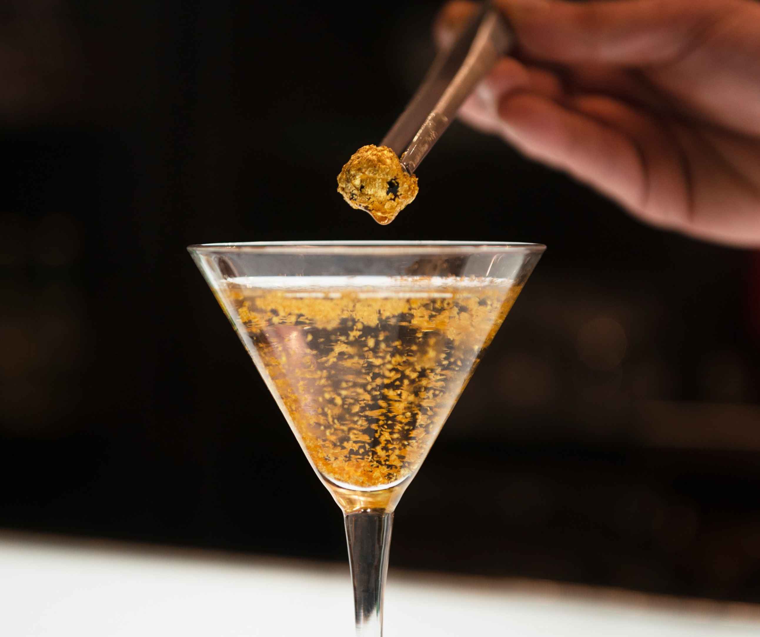 golden cocktail