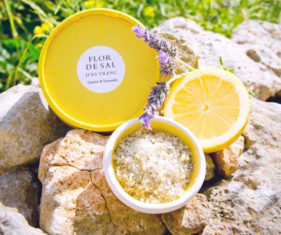 lemon and lavender salt