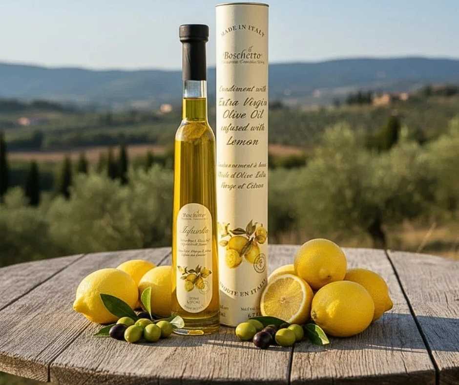 lemon and olive oil