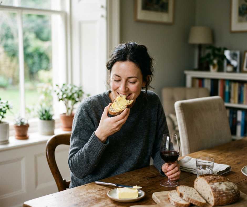 woman tasting sommelier's flight